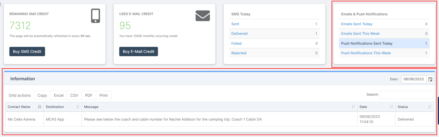How to View Sent Emails and SMS Messages – Bromcom – Documentation Centre
